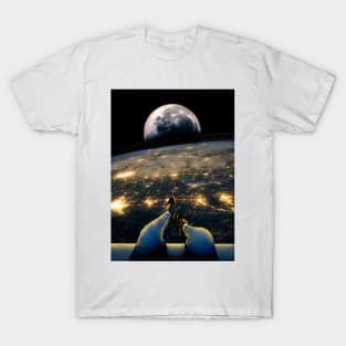 Sitting in the Space T-Shirt